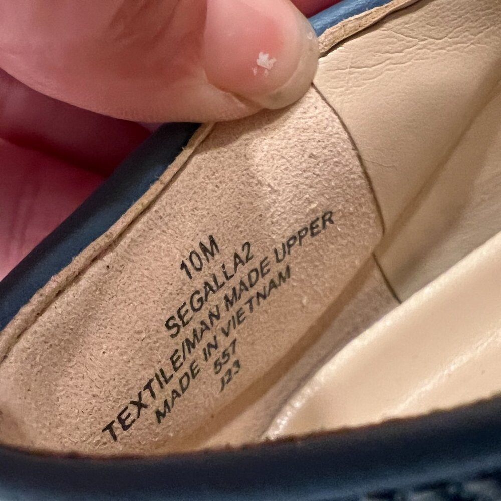 Easy Spirit -Galla 2 Women's Blue Denim-Material-Flat- Loafers Shoes 10 M EUC - Picture 5 of 7